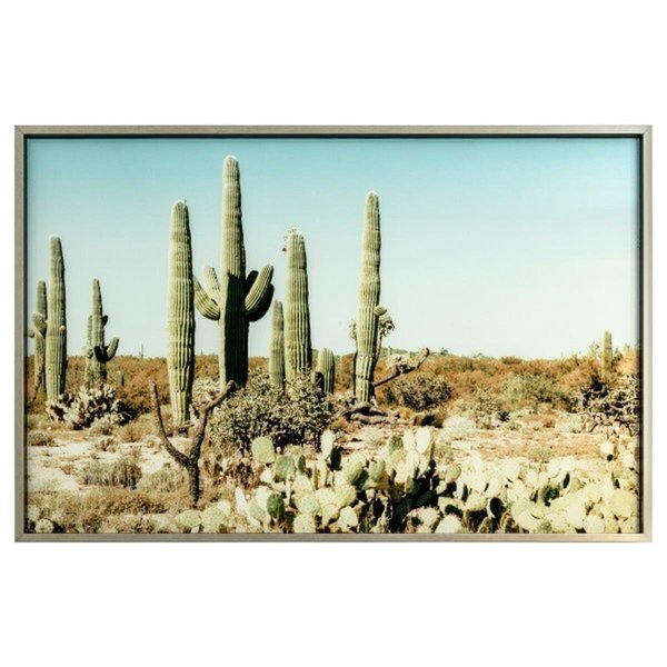 Yosemite 1.5 x 47 x 31 in. Saguaro Wall Art, Multi Color 3220006